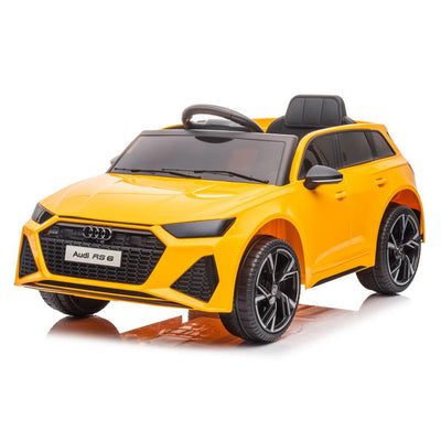 Auto na akumulator Audi RS6 - żółty