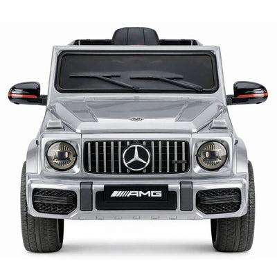 Auto na akumulator Mercedes AMG G63 - srebrny lakierowany