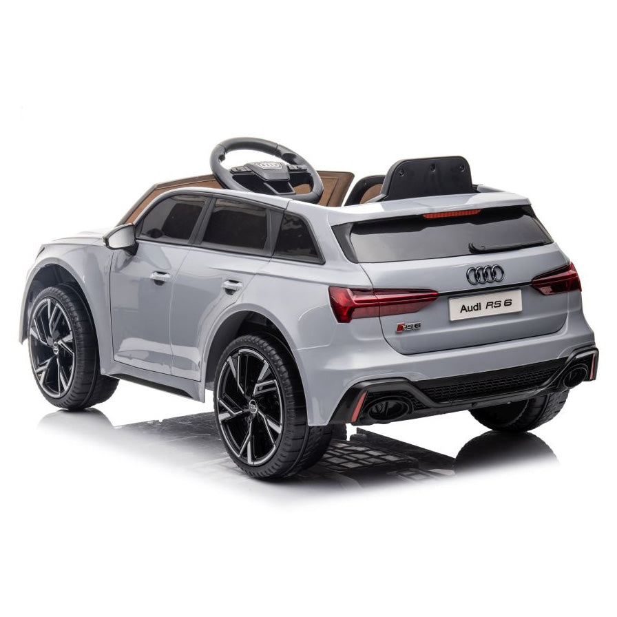 Auto na akumulator Audi RS6 - szary