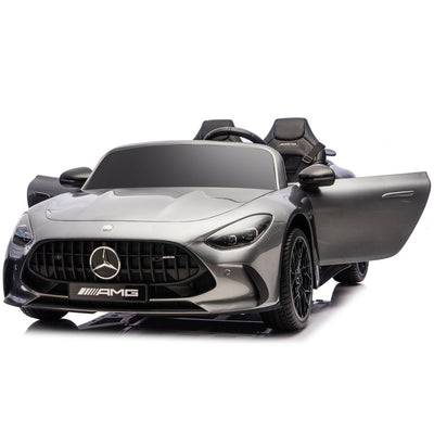 Auto na akumulator Mercedes GT63 AMG - szary lakierowany