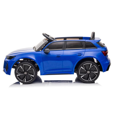 Auto na akumulator Audi RS6 - niebieski