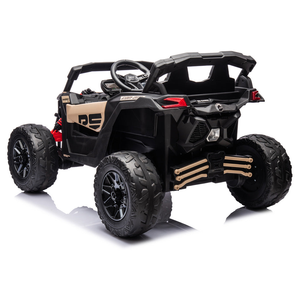 Auto na akumulator Buggy CAN-AM RS 12V z ekranem LCD - khaki