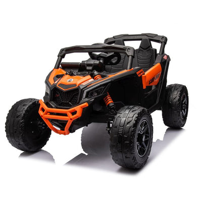 Auto na akumulator Buggy CAN-AM 4x4 z ekranem LCD - pomarańczowy