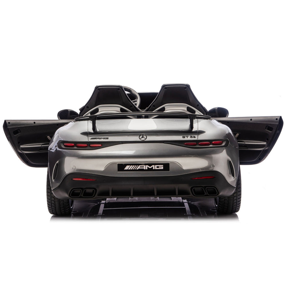 Auto na akumulator Mercedes GT63 AMG - szary lakierowany