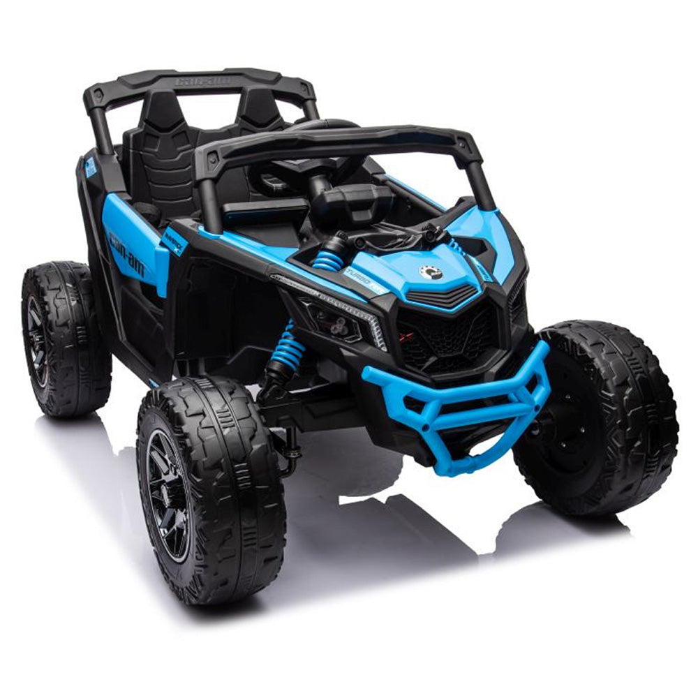 Auto na akumulator Buggy CAN-AM 4x4 z ekranem LCD - niebieski