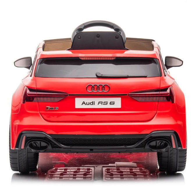Auto na akumulator Audi RS6 - czerwony