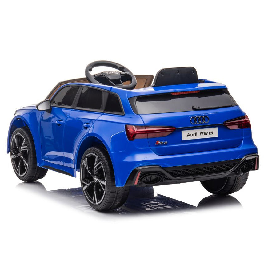 Auto na akumulator Audi RS6 - niebieski
