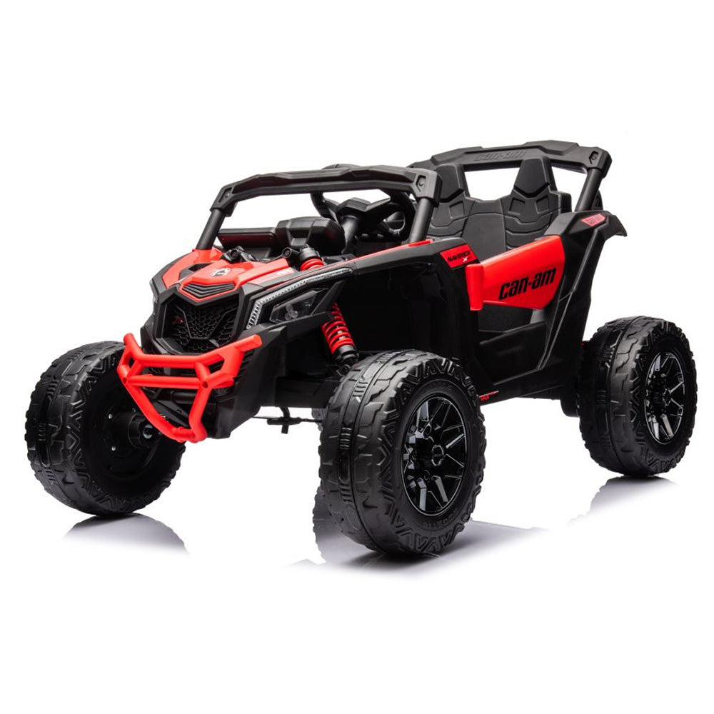 Auto na akumulator Buggy CAN-AM 4x4 z ekranem LCD - czerwony