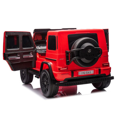 Auto na akumulator Mercedes AMG G63 XXL 4x4 12V - czerwony