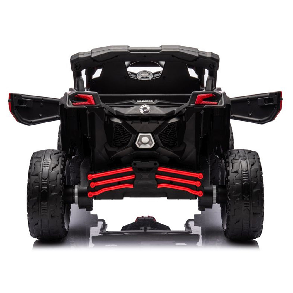 Auto na akumulator Buggy CAN-AM 4x4 z ekranem LCD - czerwony