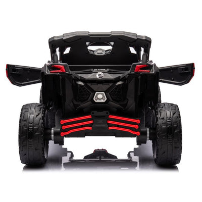 Auto na akumulator Buggy CAN-AM 4x4 z ekranem LCD - czerwony