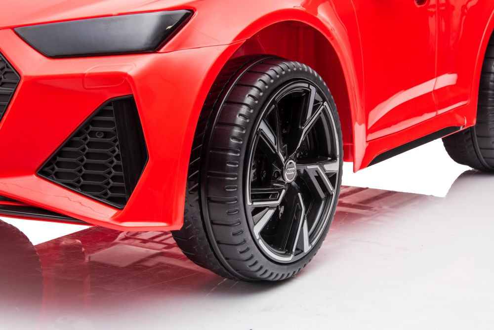 Auto na akumulator Audi RS6 - czerwony