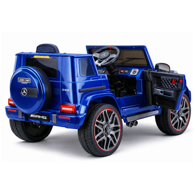Auto na akumulator Mercedes AMG G63 - niebieski lakierowany