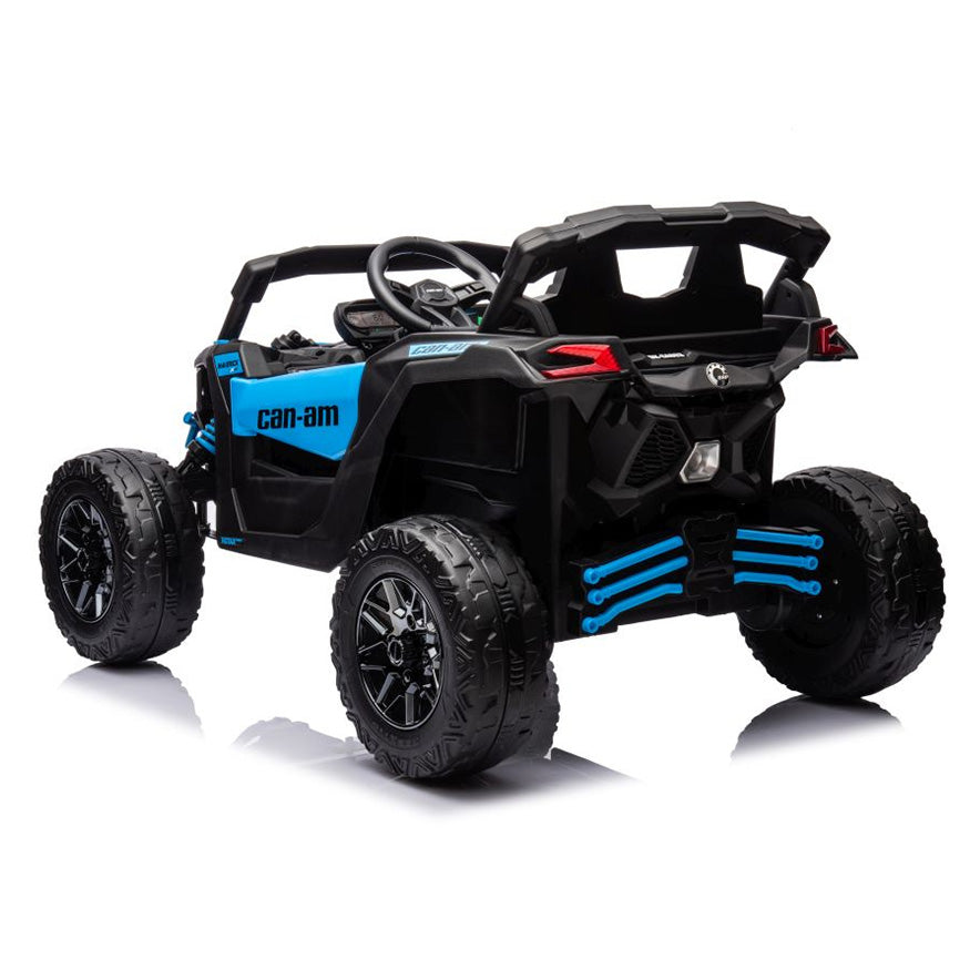 Auto na akumulator Buggy CAN-AM 4x4 z ekranem LCD - niebieski