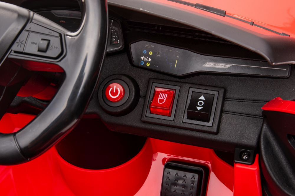 Auto na akumulator Audi RS6 - czerwony