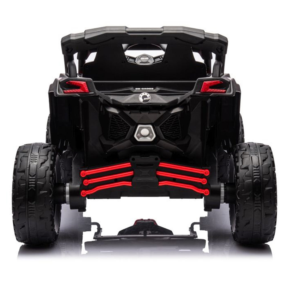 Auto na akumulator Buggy CAN-AM 4x4 z ekranem LCD - czerwony