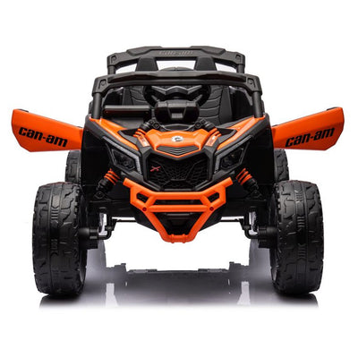 Auto na akumulator Buggy CAN-AM 4x4 z ekranem LCD - pomarańczowy