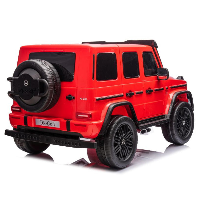 Auto na akumulator Mercedes AMG G63 XXL 4x4 12V - czerwony