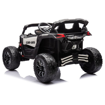 Auto na akumulator Buggy CAN-AM 4x4 z ekranem LCD - biały