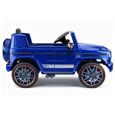 Auto na akumulator Mercedes AMG G63 - niebieski lakierowany