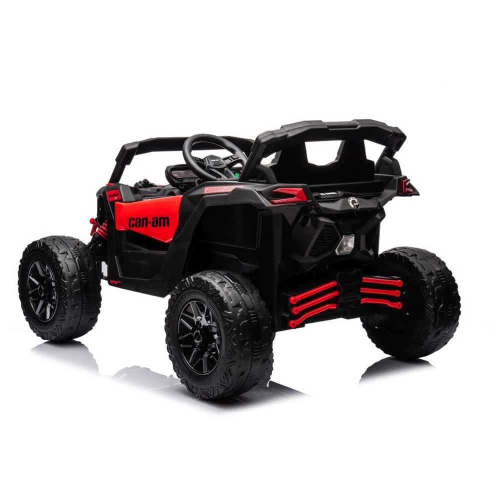 Auto na akumulator Buggy CAN-AM 4x4 z ekranem LCD - czerwony