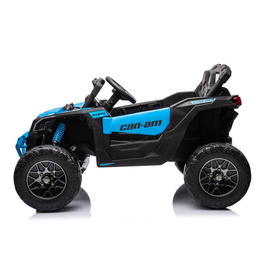 Auto na akumulator Buggy CAN-AM 4x4 z ekranem LCD - niebieski