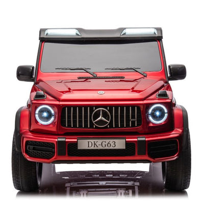 Auto na akumulator Mercedes AMG G63 XXL 24V - czerwony lakierowany