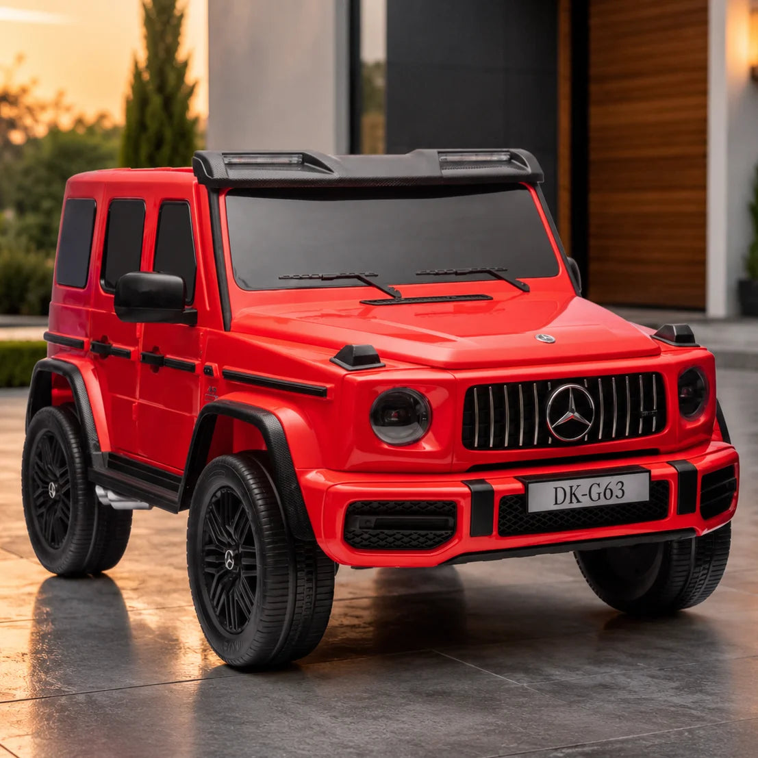 Auto na akumulator Mercedes AMG G63 XXL 4x4 12V - czerwony