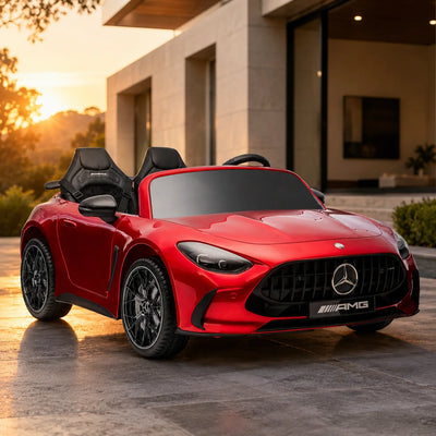 Auto na akumulator Mercedes GT63 AMG - czerwony lakierowany