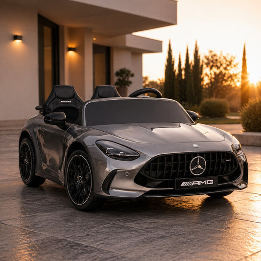 Auto na akumulator Mercedes GT63 AMG - szary lakierowany