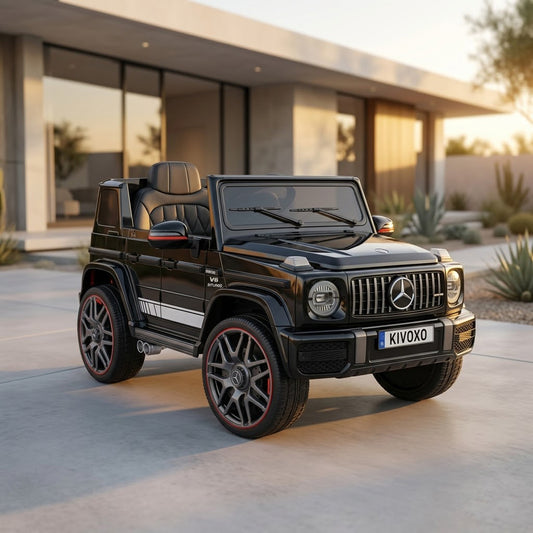 Auto na akumulator Mercedes AMG G63 - lakierowany czarny